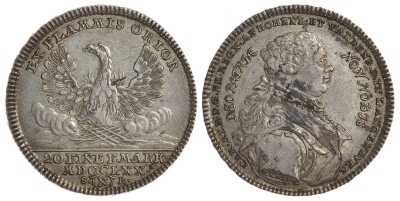 Гогенлоэ 1/2 талера 1770 Карл (1750-1793)