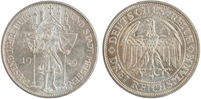 Германия, 3 марки 1929E год