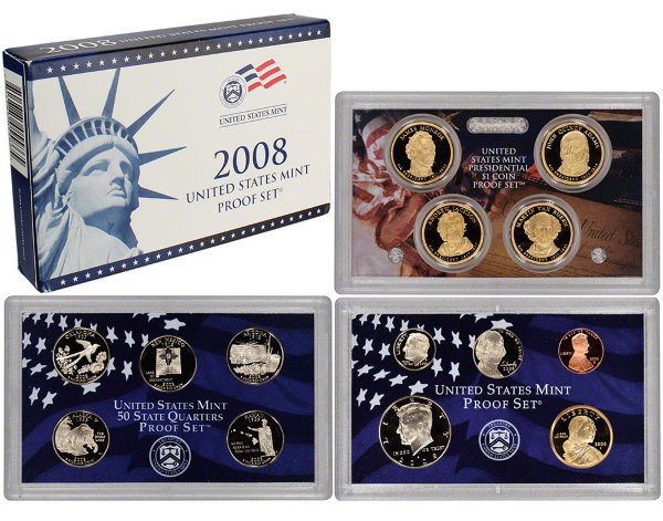 США, Годовой набор 2008 год, ПРУФ