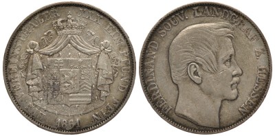 Гессен-Гомбург 1 талер 1861