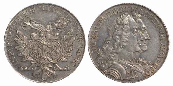 Пфальц, 1/2 талера 1740 год