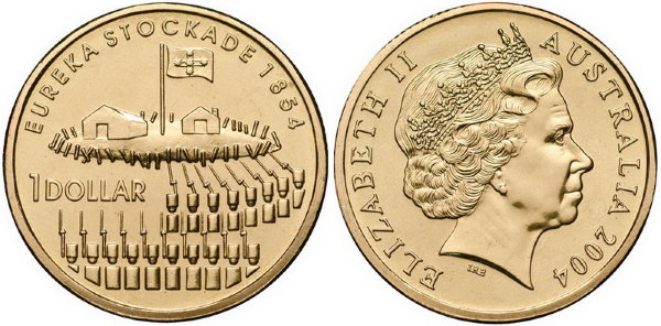 Австралия, 1 доллар 2004 год