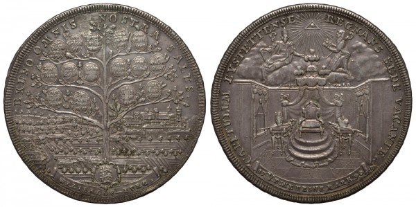 Бавария-Айштет 2 талера 1790 год