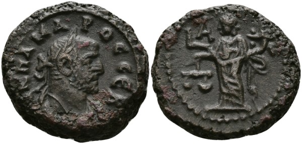 Римская Империя, Провинция Египет тетрадрахма 282 - 283 Кар