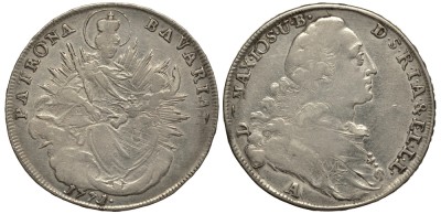 Бавария 1 талер 1771 А, Максимилиан III Иосиф (1745-1777)