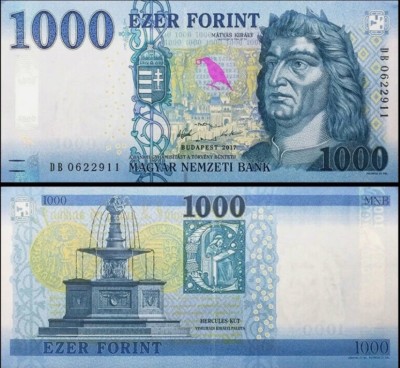 Венгрия 1000 форинтов 2017 (UNC Pick 203)