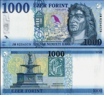 Венгрия 1000 форинтов 2023 (UNC Pick 203)