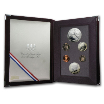 США, Набор монет 1988 года, Олимпийские Игры в Сеуле, ПРУФ