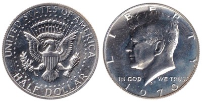 США, 50 центов 1970 год S