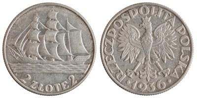 Польша, 2 злотых 1936 год