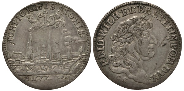 Бранденбург-Пруссия 1/21 талера 1574 Йоханн Георг (1571-1598)