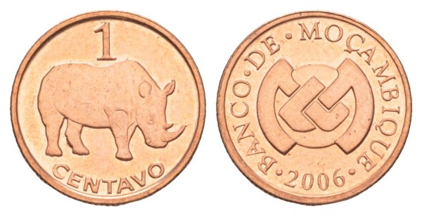 Мозамбик, 1 сентаво 2006 год