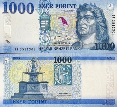 Венгрия 1000 форинтов 2024 (UNC Pick 203)