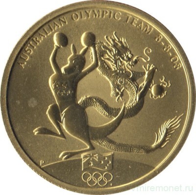 Австралия, 1 доллар 2012 год - Олимпийские игры, кенгуру