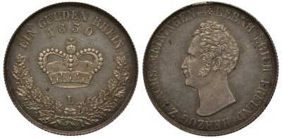 Саксен-Майнинген 1 гульден 1830