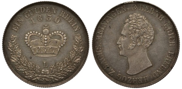 Саксен-Майнинген 1 гульден 1830