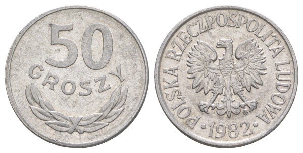 Польша 50 грошей 1982 год