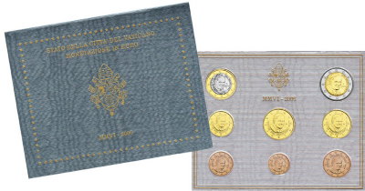 Ватикан, Набор монет 2006 года (буклет)