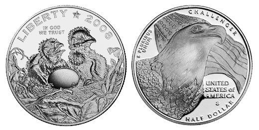 США, 50 центов 2008 год, Программа защиты белоголового орлана, ПРУФ