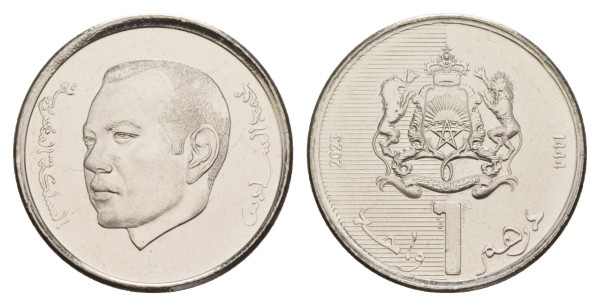 Марокко, 1 дирхам 2023 