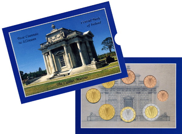 Ирландия, Набор монет 2003 года (буклет) Выпуск II