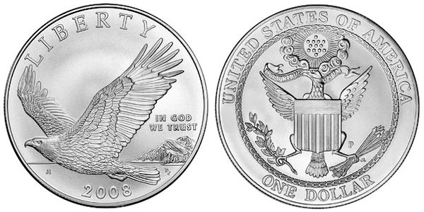 США, 1 доллар 2008 год, Большая государственная печать