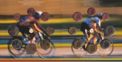 Бельгия, Набор монет 2002 года (буклет)