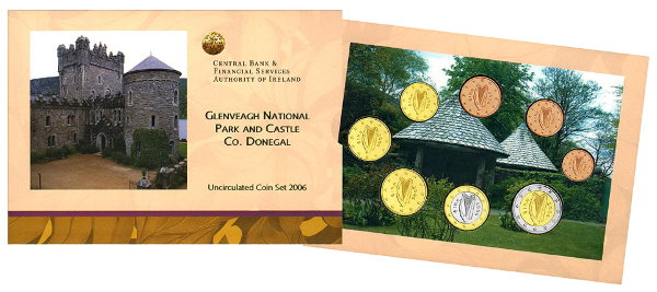 Ирландия, Набор монет 2006 года (буклет)
