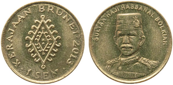 Бруней, 1 сен 2013 год, UNC