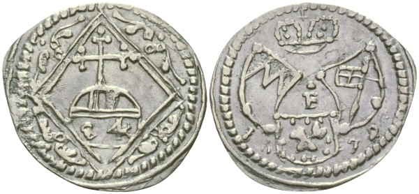 Вюрцбург 6 пфеннигов 1679