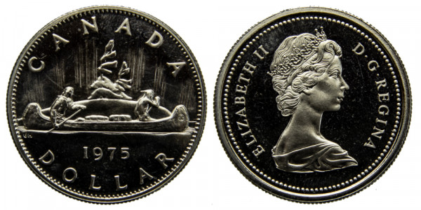 Канада, 1 доллар 1975 год