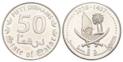 Катар 50 дирхам 2016 год