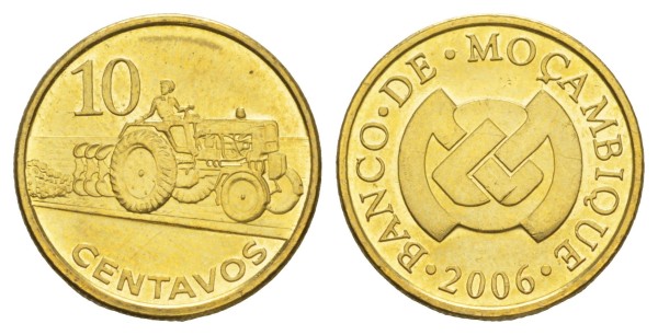 Мозамбик, 10 сентаво 2006 год