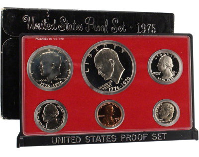 США, Годовой набор 1975 год, ПРУФ