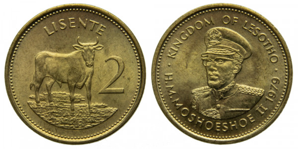 Лесото, 2 лисенте 1979 год