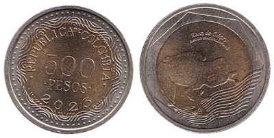 Колумбия 500 песо 2023