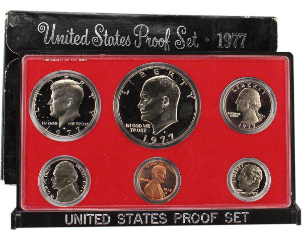 США, Годовой набор 1977 год, ПРУФ