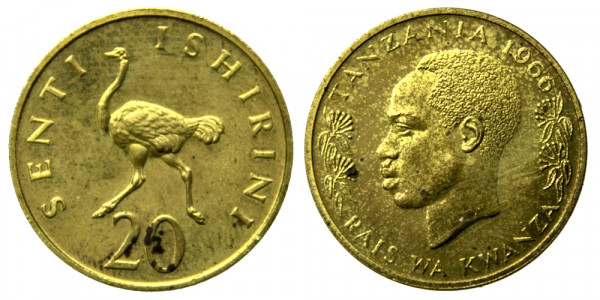 Танзания, 20 сенти 1966 год