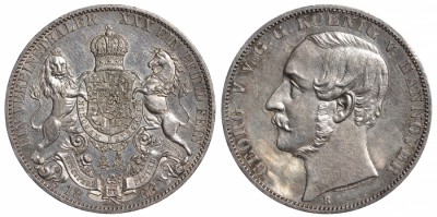Ганновер, 1 талер 1866 год