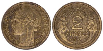 Франция, 2 франка 1941 год
